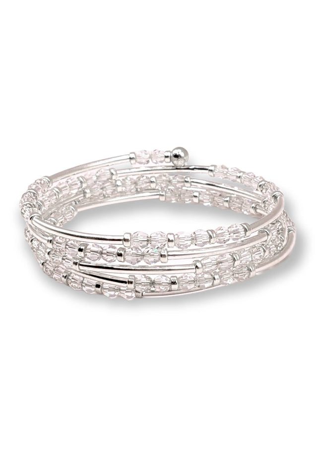 Miranda Crystal Wrap Cuff Bracelet