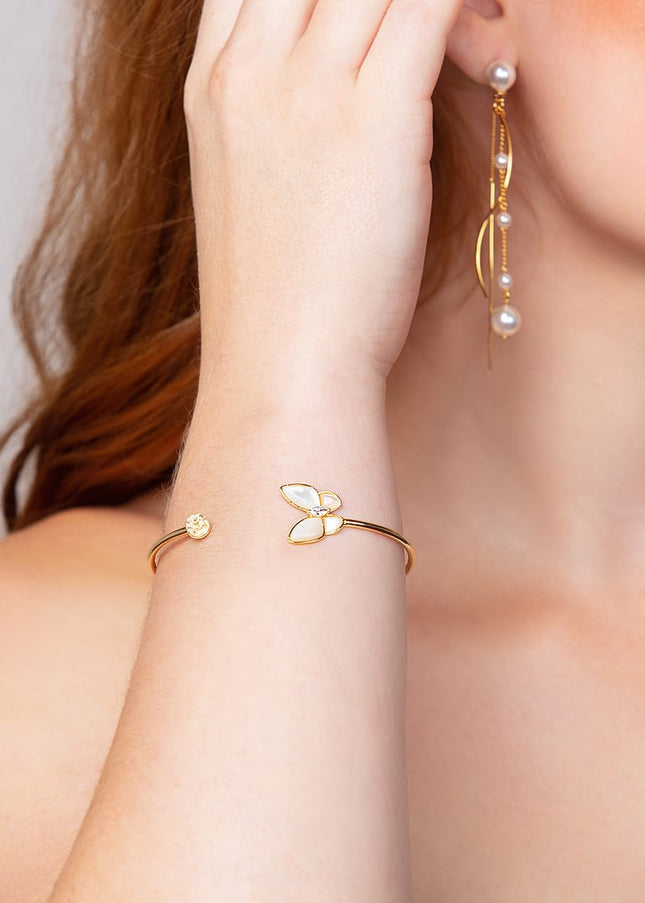 Missy Butterfly Bangle Bracelet