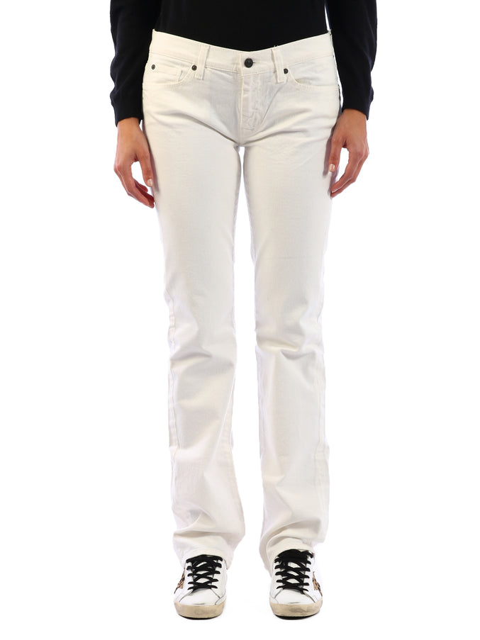 For All Mankind White Jeans