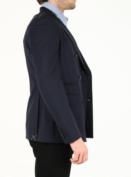 Tonello Blue Wool Jacket - Ellie Belle