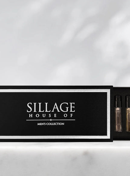 House of Sillage Men's Parfum Collection Sample Set 10 x 1.8ml