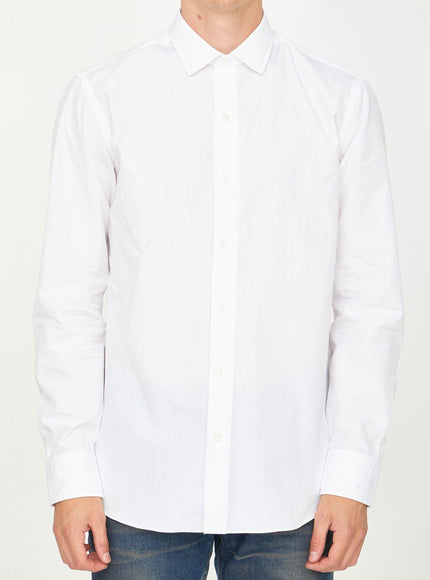 Salvatore Piccolo White Cotton Shirt - Ellie Belle