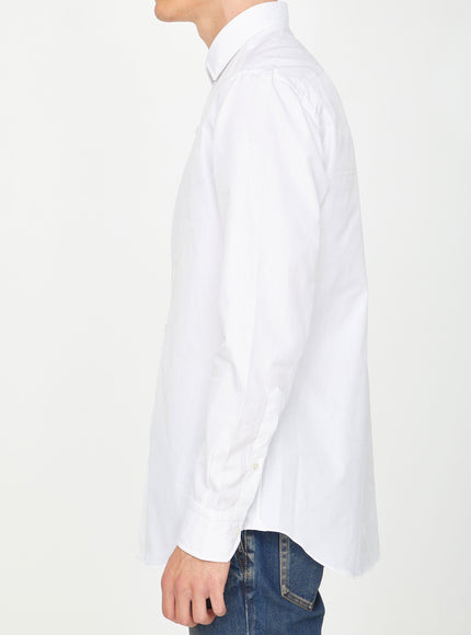 Salvatore Piccolo White Cotton Shirt - Ellie Belle