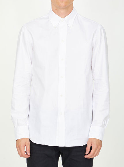 Salvatore Piccolo White Cotton Shirt - Ellie Belle