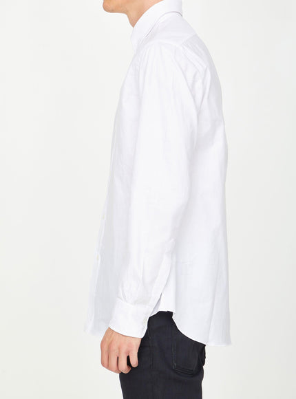 Salvatore Piccolo White Cotton Shirt - Ellie Belle