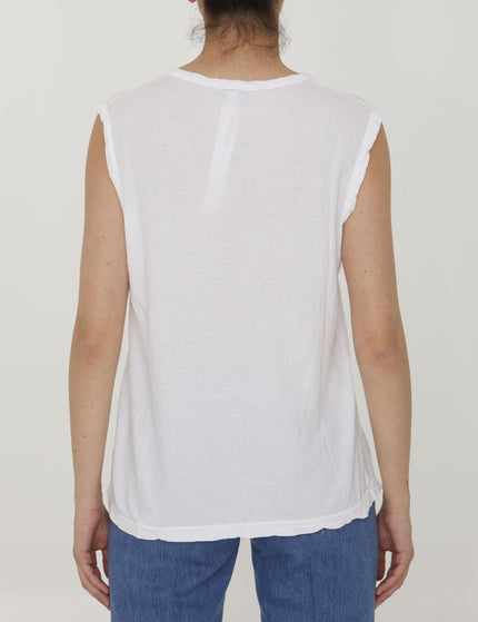 James Perse Cotton Sleeveless T-shirt - Ellie Belle