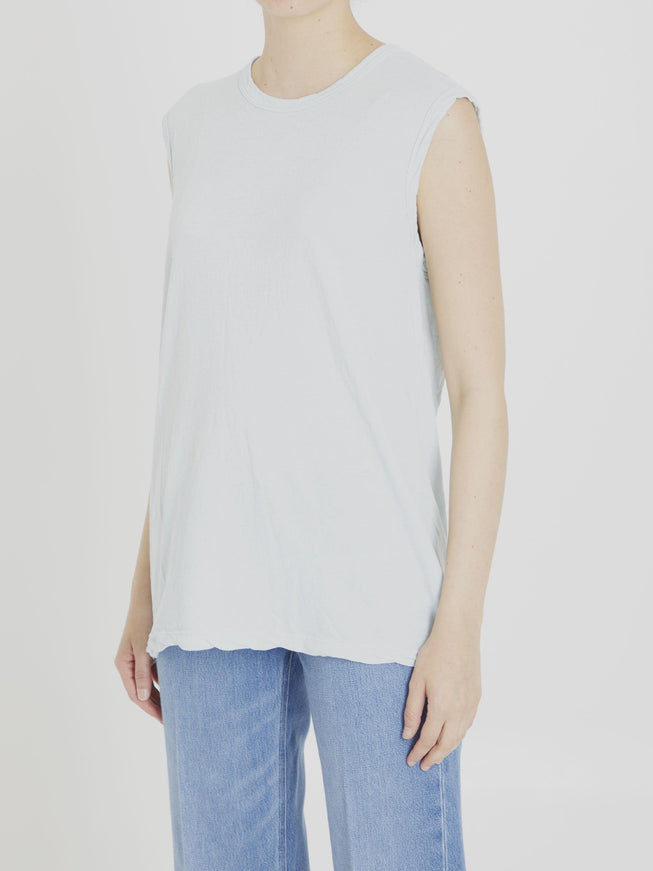 James Perse Cotton Sleeveless T-shirt - Ellie Belle