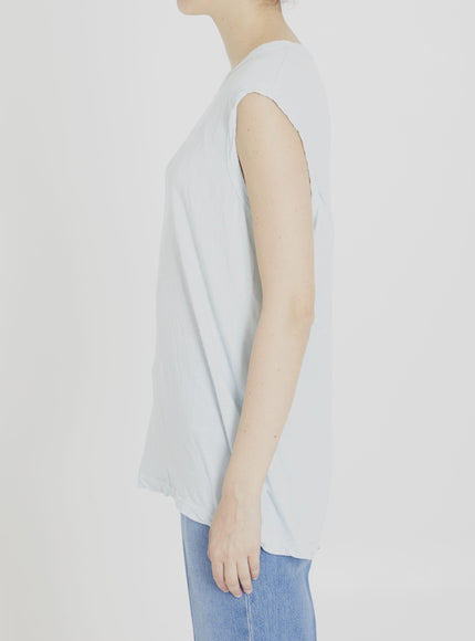 James Perse Cotton Sleeveless T-shirt - Ellie Belle