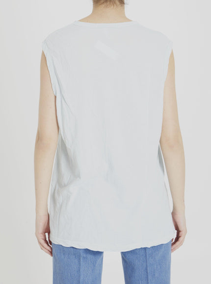 James Perse Cotton Sleeveless T-shirt - Ellie Belle