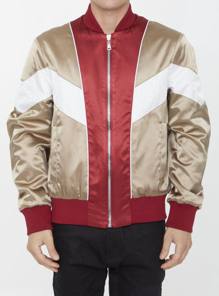 Balmain Reversible Monogram Bomber Jacket - Ellie Belle