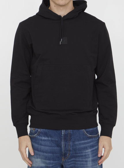 Cp Company Black Cotton Hoodie - Ellie Belle