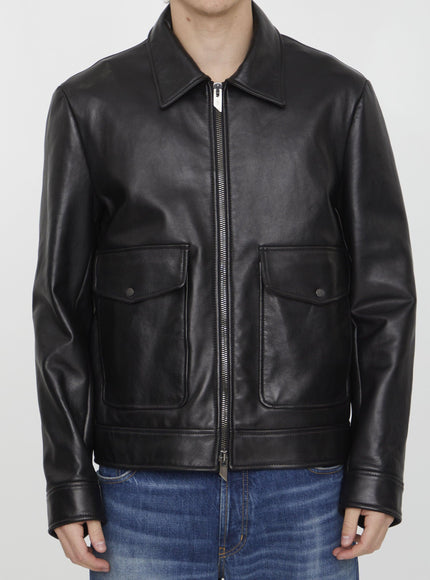 Salvatore Santoro Black Leather Jacket - Ellie Belle