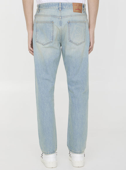 Valentino Garavani Jeans With Vlogo Signature - Ellie Belle