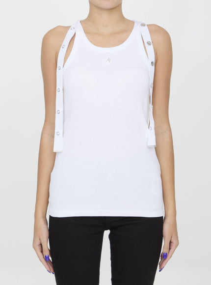 The Attico Snap-button Tank Top - Ellie Belle