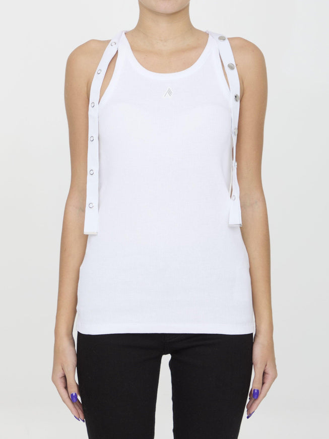 The Attico Snap-button Tank Top - Ellie Belle