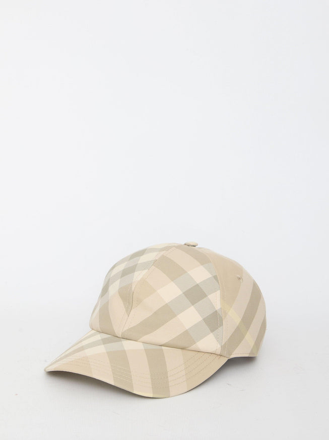 Burberry Check Baseball Hat - Ellie Belle