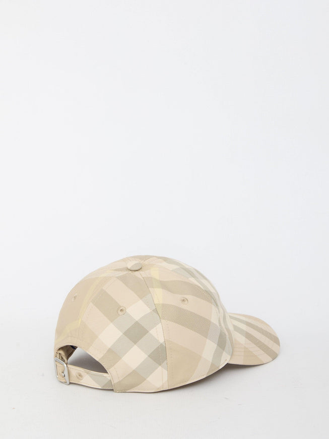 Burberry Check Baseball Hat - Ellie Belle