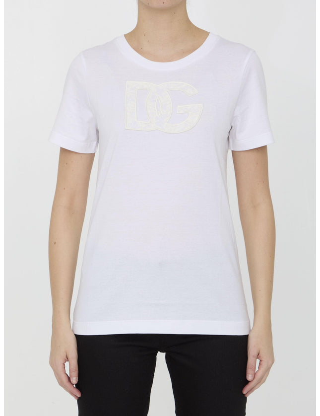 Dolce & Gabbana T-shirt With Dg Logo - Ellie Belle