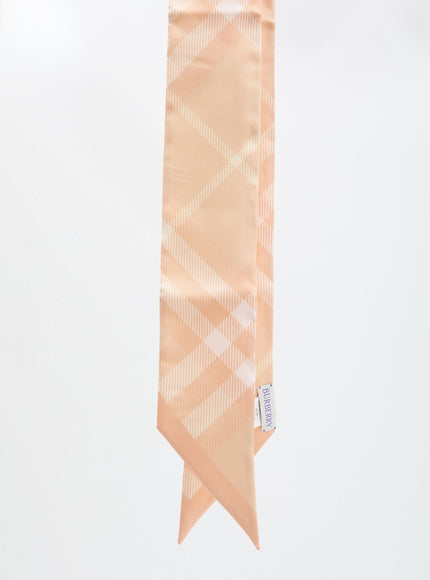 Burberry Skinny Check Scarf - Ellie Belle