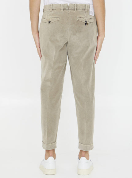 Pt Torino Corduroy Trousers - Ellie Belle