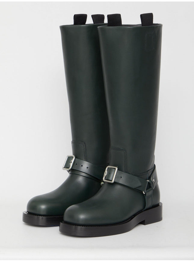 Burberry Saddle High Boots