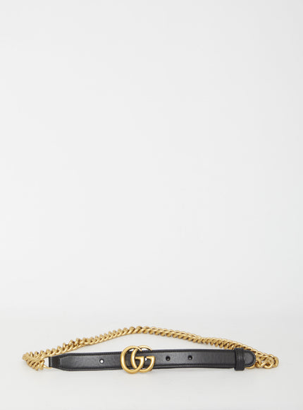 Gucci GG Marmont Thin Chain Belt