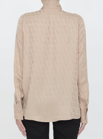 Valentino Garavani Toile Iconographe Blouse Shirt - Ellie Belle