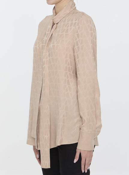 Valentino Garavani Toile Iconographe Blouse Shirt - Ellie Belle