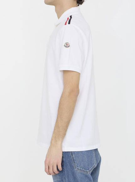 Moncler Piquet Cotton Polo Shirt - Ellie Belle