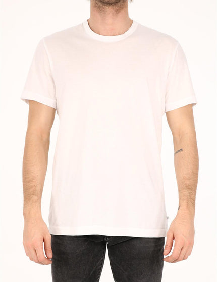 James Perse White Cotton T-shirt - Ellie Belle