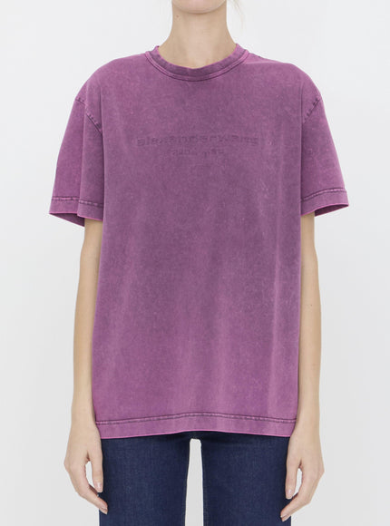 Alexander Wang Embossed Logo T-shirt - Ellie Belle