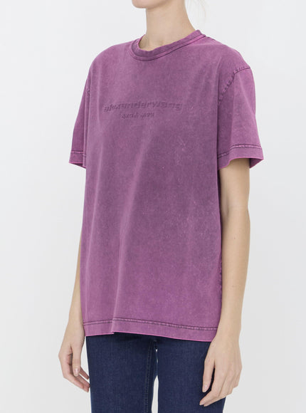 Alexander Wang Embossed Logo T-shirt - Ellie Belle