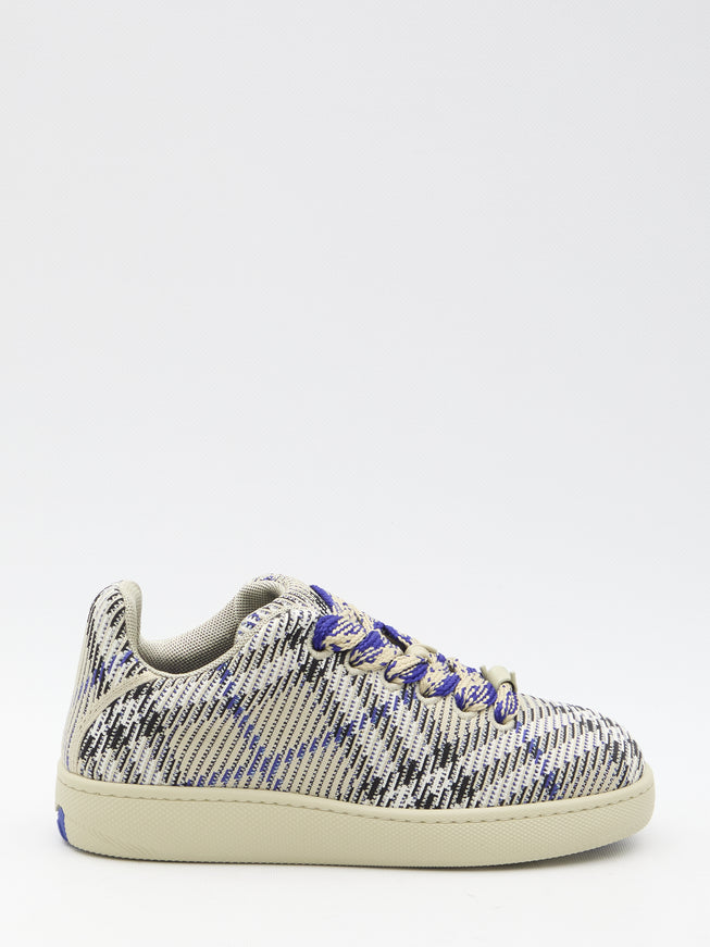 Burberry Check Knit Box Sneakers