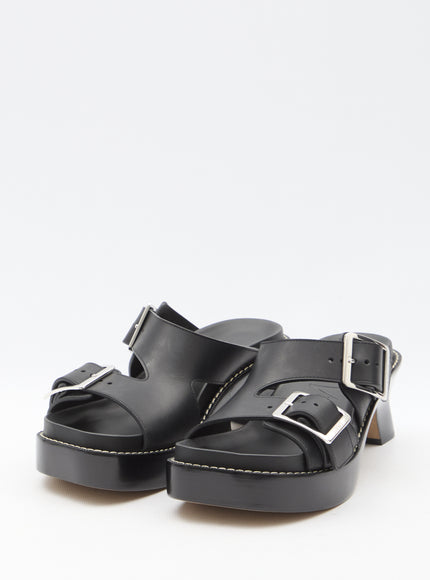 Loewe Ease Heel Slide In Black