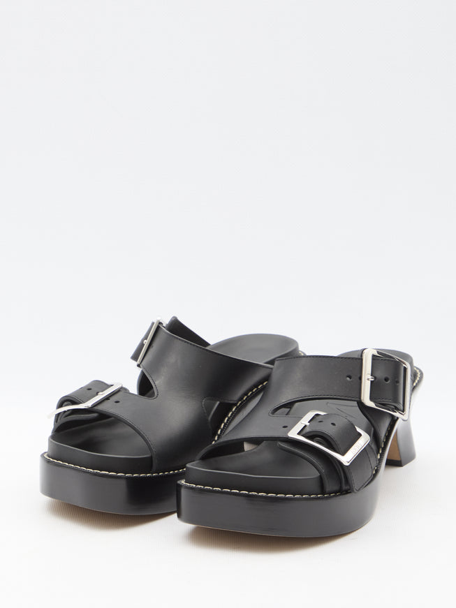 Loewe Ease Heel Slide In Black