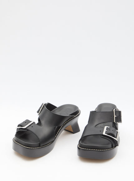 Loewe Ease Heel Slide In Black