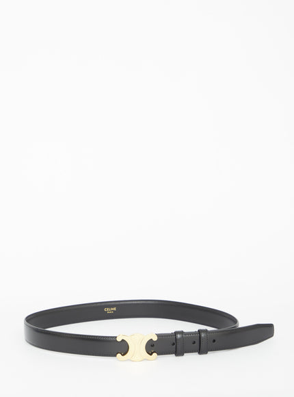 Celine Triomphe Women's Belt In Black