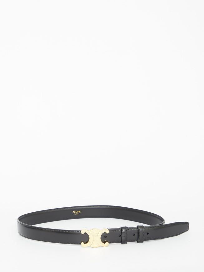 Celine Triomphe Women's Belt In Black