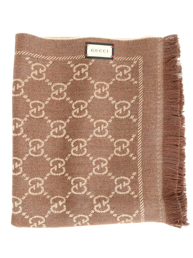 Gucci Scarf With GG Motif