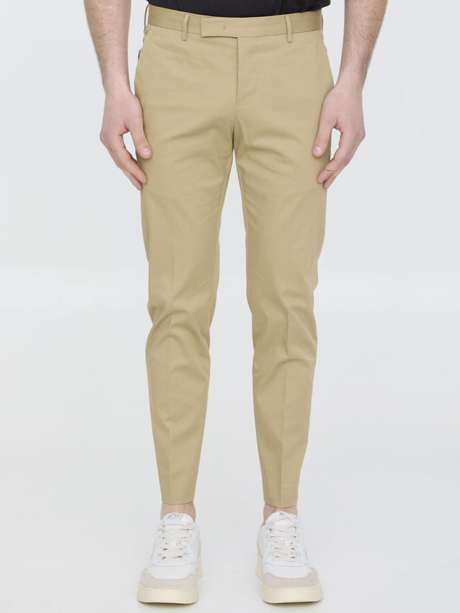 Pt Torino Cotton Trousers - Ellie Belle