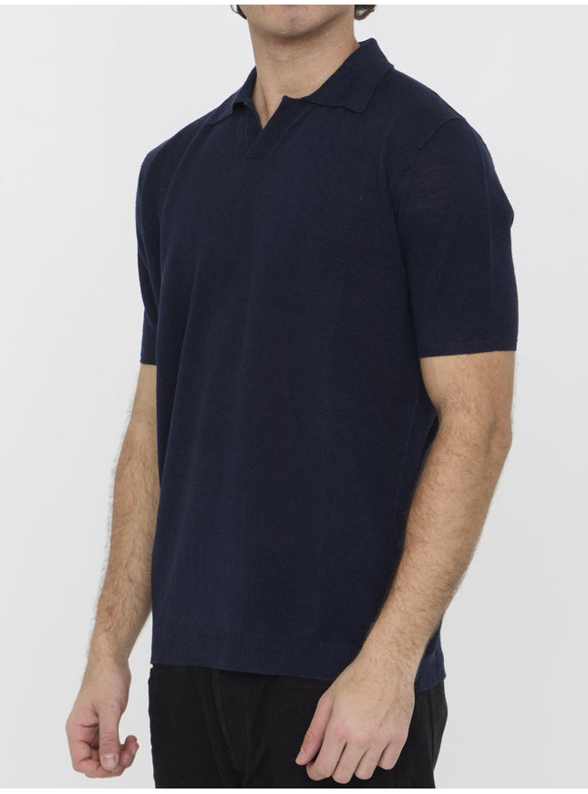 Roberto Collina Linen Polo Shirt