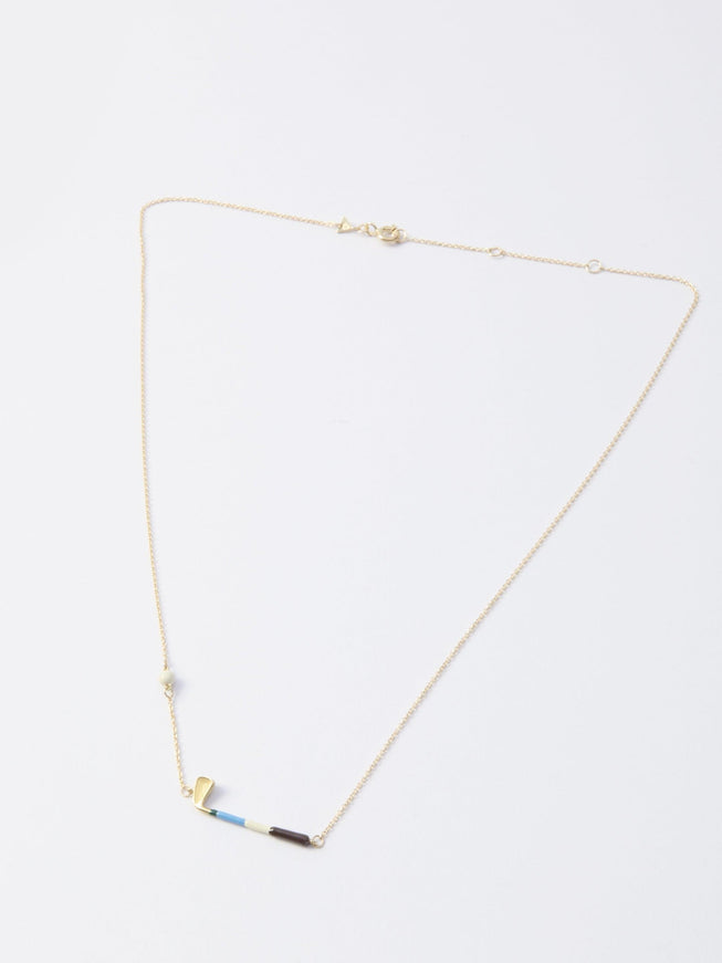 Aliita Golf Pelota Necklace - Ellie Belle