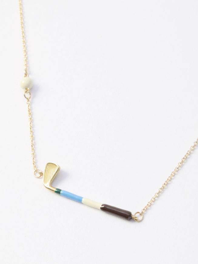 Aliita Golf Pelota Necklace - Ellie Belle