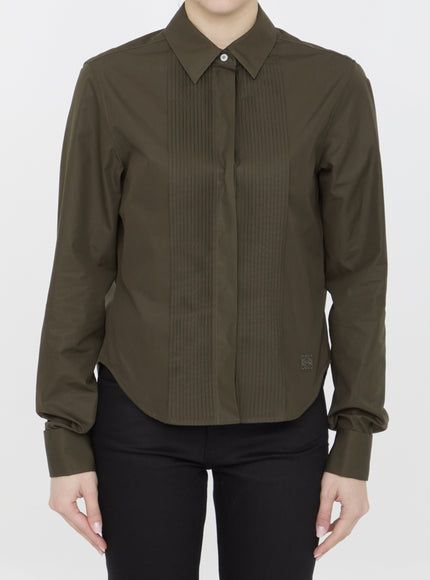 Loewe Long-Sleeved Pleated Shirt