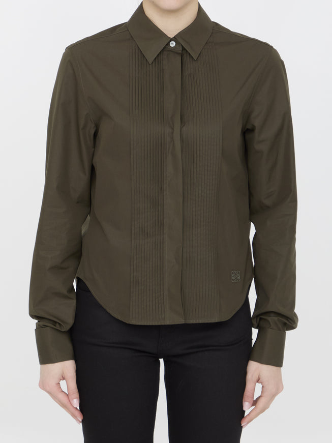 Loewe Long-Sleeved Pleated Shirt