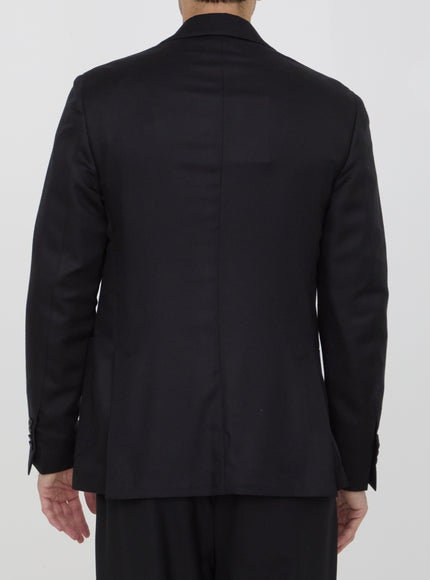 Lardini cashmere blend jacket back view