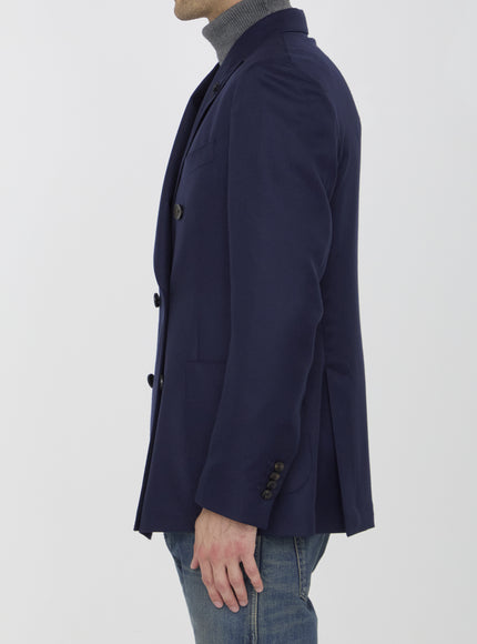 Lardini Cashmere Blend Jacket side profile