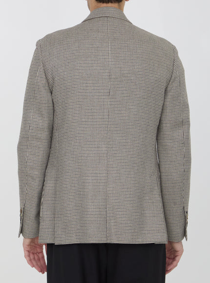 Lardini Houndstooth Jacket in