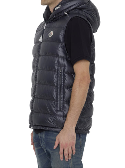 Moncler Barant Hooded Down Vest