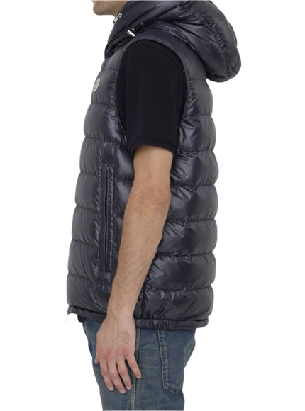 Moncler Barant Hooded Down Vest